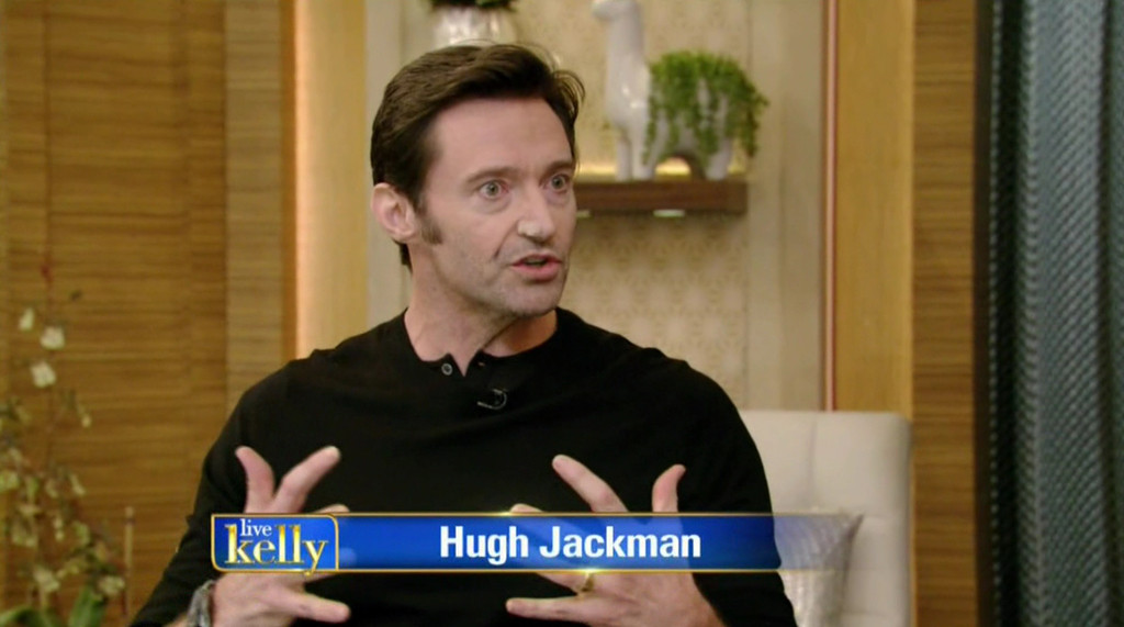 Hugh Jackman, LIVE! With Kelly Hugh Jackman, LIVE! With Kelly
